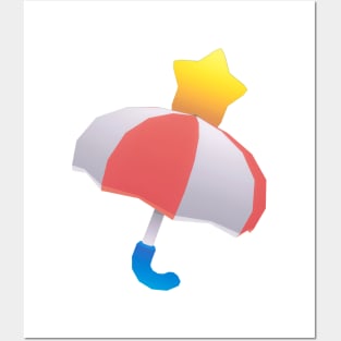 Cartoon Umbrella Posters and Art